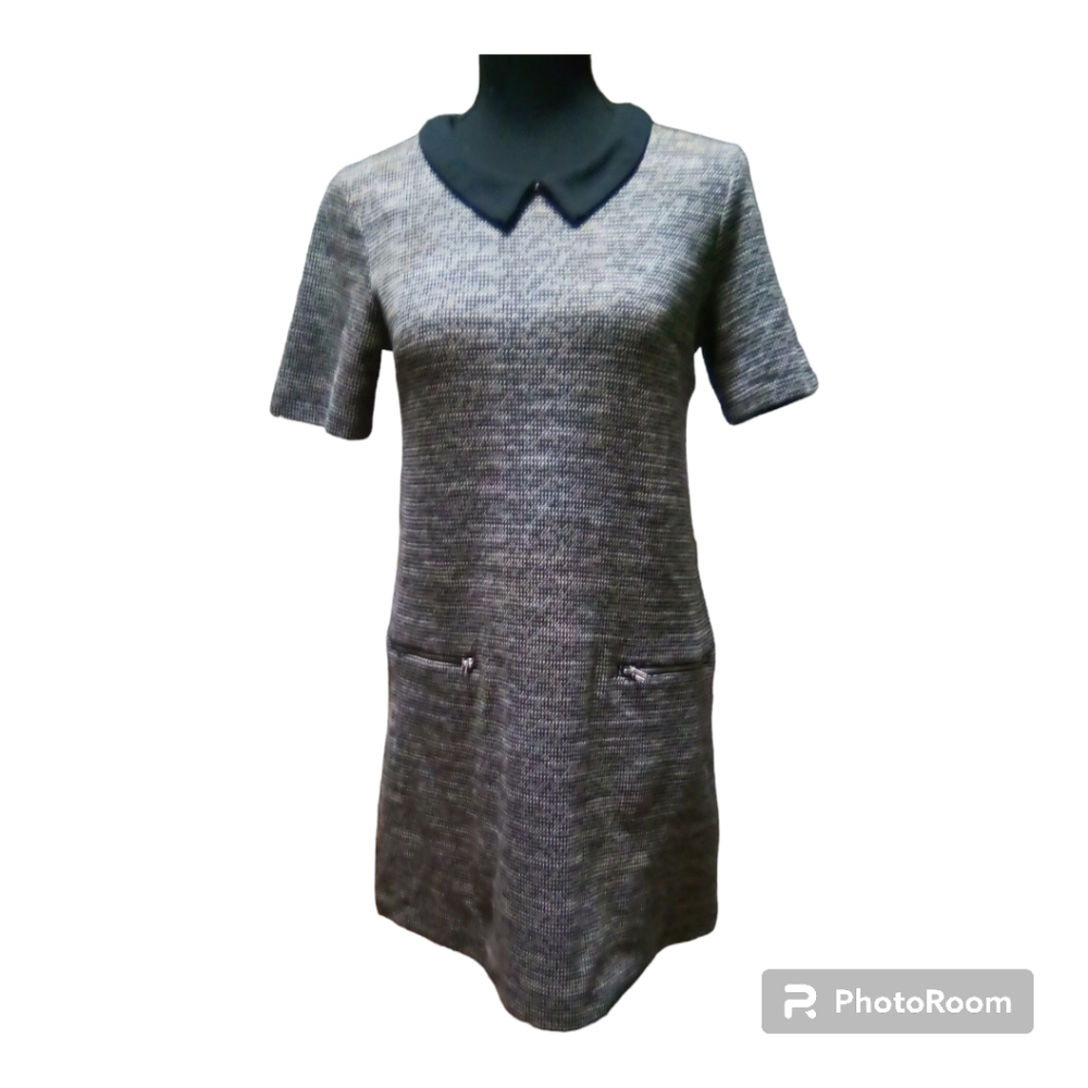 Divided Black Dress